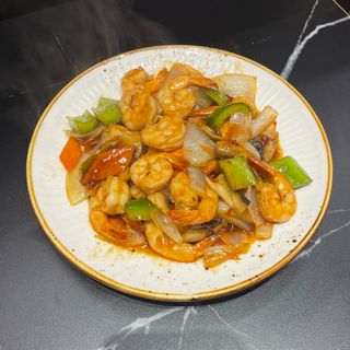 43-langostinos con guindillas