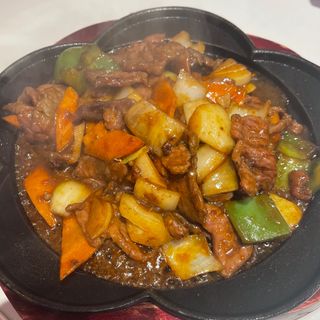 55-ternera en fuente quemada