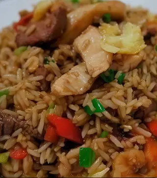 Arroz chaufa mixto