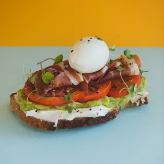 Tostada De Aguacate