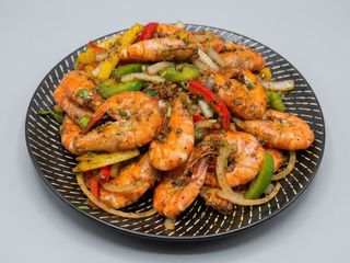 Langostinos sal y pimienta