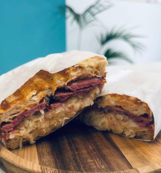 Sándwich reuben