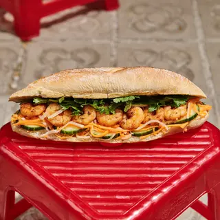 Bánh Mì - Tôm NướNg TỏI - Langostinos Al Ajillo