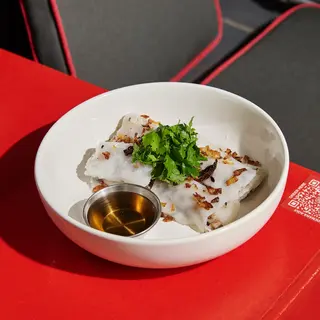 Bánh Cuốn Nhân Thịt - Ravioli Salteado de cerdo