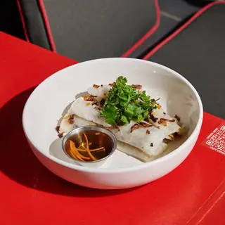 Bánh Cuốn Chay - Ravioli Champiñon negro