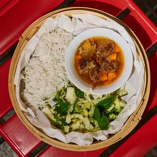 Bún Chả Hà Nội - Albondigas de cerdo
