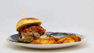 Hamburguesa cherry