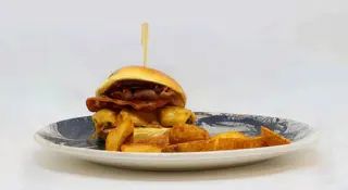 Hamburguesa bbq