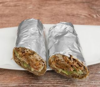 Kebab con queso