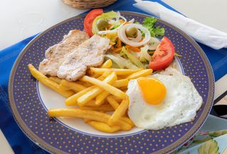 Plato de la casa