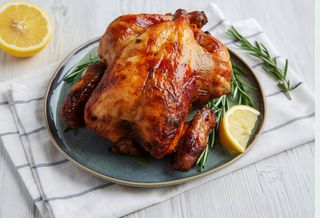 Pollo asado entero