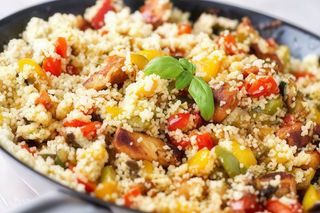 Tapa De Ensalada De Cous Cous