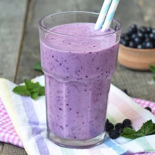 Batido de arándanos