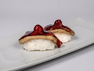 Nigiri de Foie con frambuesa (2 Uds.)