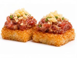 Crispy Nigiri Steak Tartar