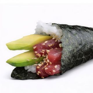 Temaki Atún y Aguacate