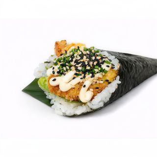 Temaki pollo crujiente