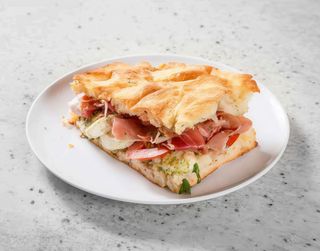 Focaccia la tricolore