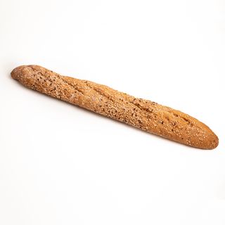 Baguette de cereales sin gluten y sin lactosa