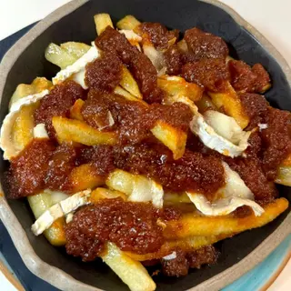 Tapa patata sobrada, queso