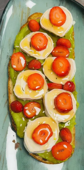 Tosta De Guacamole