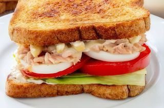 Sandwich vegetal completo