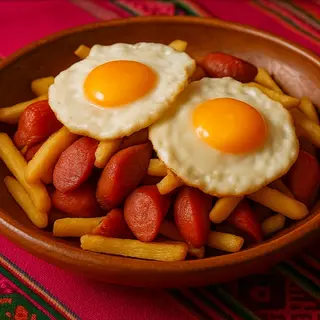 SALCHIPAPA ESPECIAL