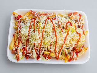 Salchipapas 