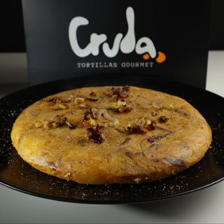 Puerro confitado y Pimienta Rosa