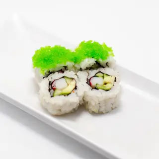 106. MAKI CON HUEVO DE PEZ VERDE (4UND)