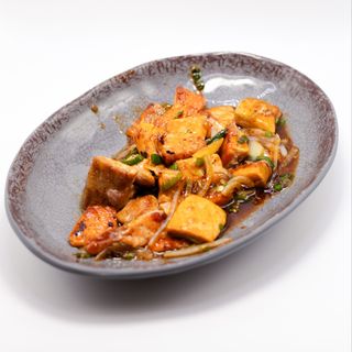 67. SALMON TEPPANYAKI