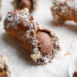 Mini Canolo Chocolate Y Avellana