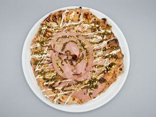 Pizza Pistachosa 26 Cm.