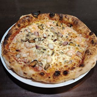 PIZZA DEL MES 26cm "Fruti di mare"
