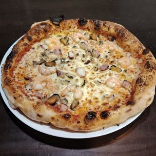 PIZZA DEL MES "Fruti di mare" SIN GLUTEN