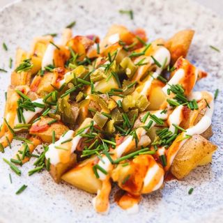 Patatas bravas al estilo Beet