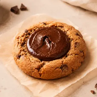 Cookie nutella y avellana