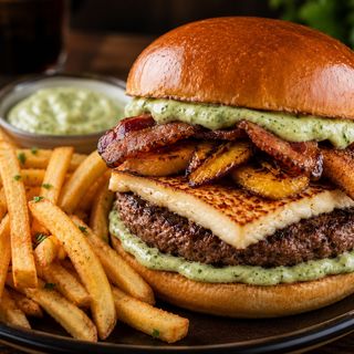 Hamburguesa tropical