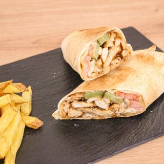 shawarma árabe