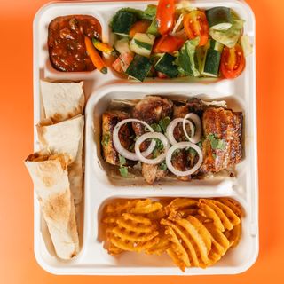 Grill box de costilla de cerdo