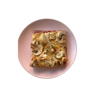 Pizza De Champiñones Veggie (11 cm. x 12 cm..)