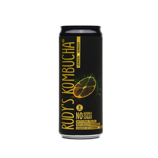 Rudi's Kombucha De Limón Y Jengibre 250 Ml.