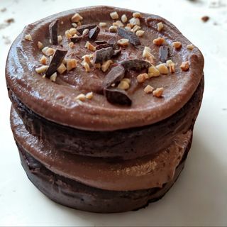 Mini Tarta con Frosting de Anacardos