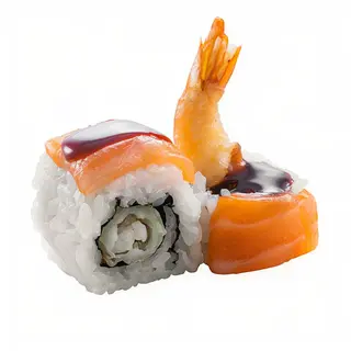 Uramaki tiger roll (8 pzs.)