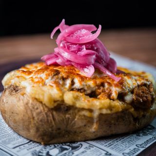 Papa Asada De Pulled Pork