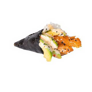 Temaki De Tempura De Langostinos