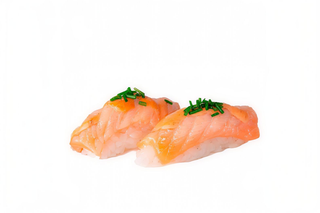 Nigiri Salmón Flameado Con Salsa Kazan (2 Pzs.)