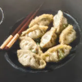 6 Gyozas fritas