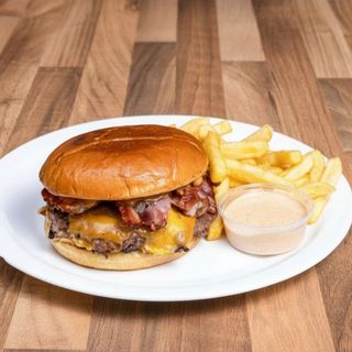Hamburguesa Smash clásica