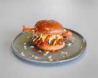 Hamburguesa La Funky Smash